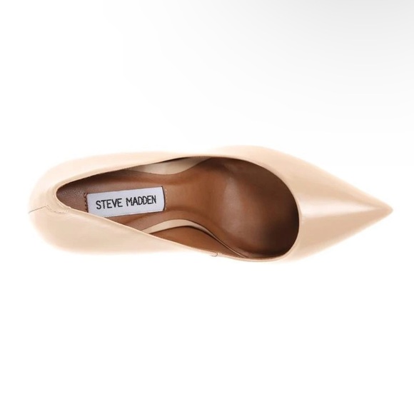 Steve Madden Leather Pointed Pumps - Picture 2 of 2